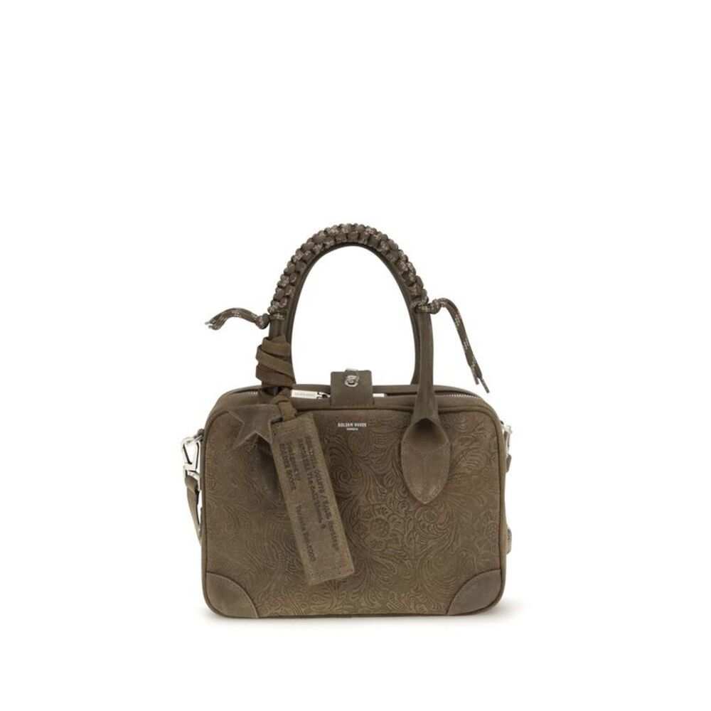 Golden Goose Brown Calf Leather Bos Taurus Women's Handbag